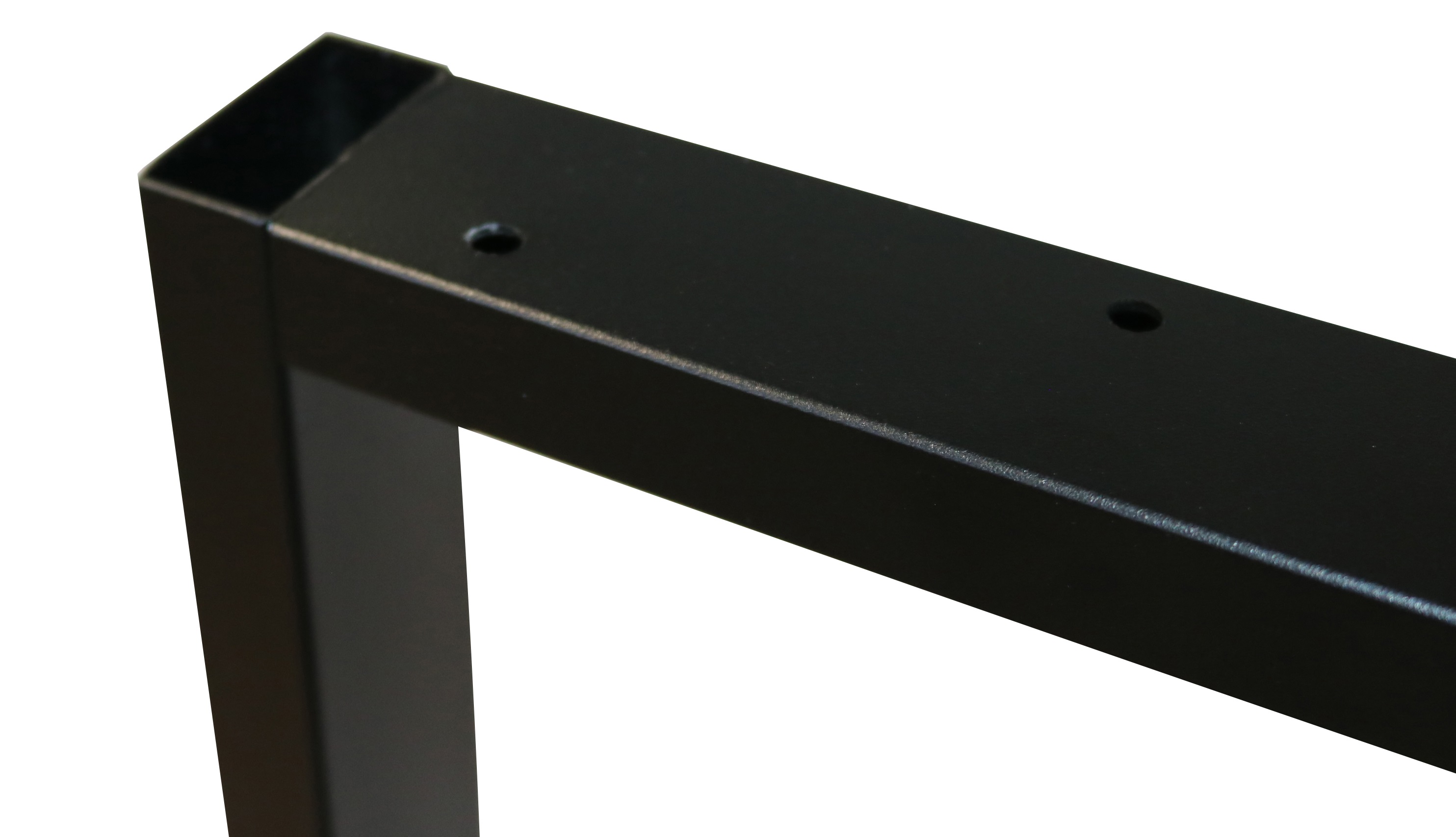 Nogi metalowe Do stołu Loft Industrial czarne 50x20 cm Profil 4x2 cm 2 szt Noga_1_2_-_waskie