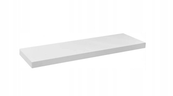 PÓŁKA ŚCIENNA WISZĄCA 65 CM BIAŁA KOMPLET 1 SZTUKA