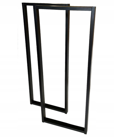 Nogi metalowe do stołu 40 x 72 cm 2szt 6x2cm