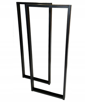 Nogi metalowe do stołu 40 x 72 cm 2szt 6x2cm