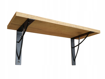 PÓŁKA ŚCIENNA WISZĄCA METALOWA LOFT NA ŚCIANĘ