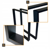 Nogi metalowe do stołu 60x72 cm 2szt 6x2cm