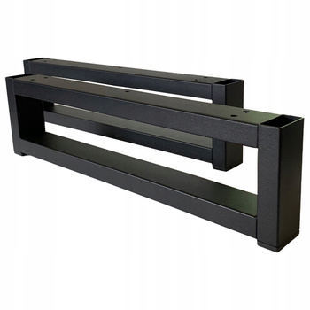 Nogi metalowe do stołu 40 x 10 cm 2szt 4x2cm