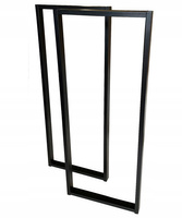 Nogi metalowe do stołu 40 x 72 cm 2szt 6x2cm