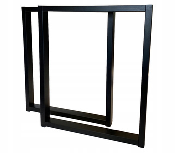 Nogi metalowe do stołu 40 x 47 cm 2szt 4x2cm